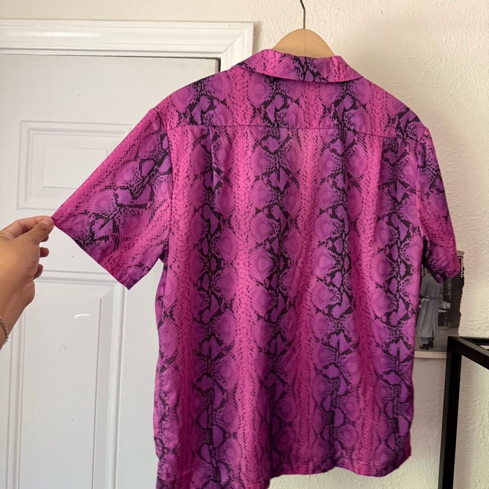 Double Rainbouu Pink Purple Python Snake Reptile … - image 4